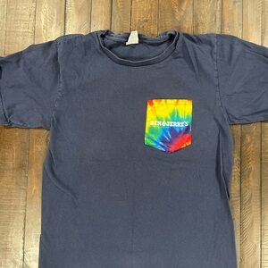Ben and Jerry’s Tshirt with Tie-Dye Pocket